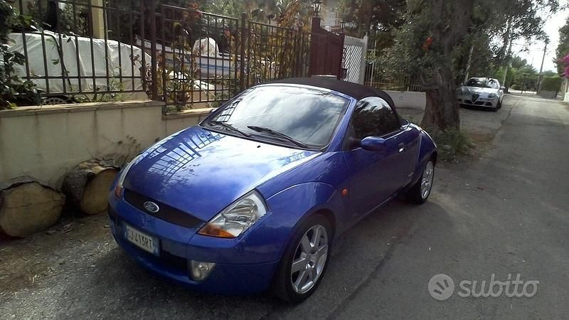 Usata Ford StreetKa 95 CV (69 kW) 2004 Blu Cabrio