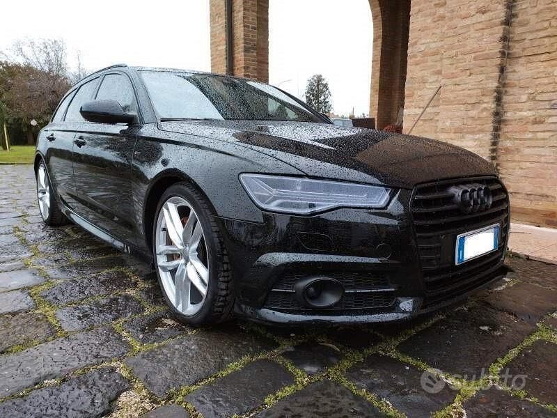 Usata Audi A6 S-Line 270 CV (198 kW) 2015 Nero Station wagon