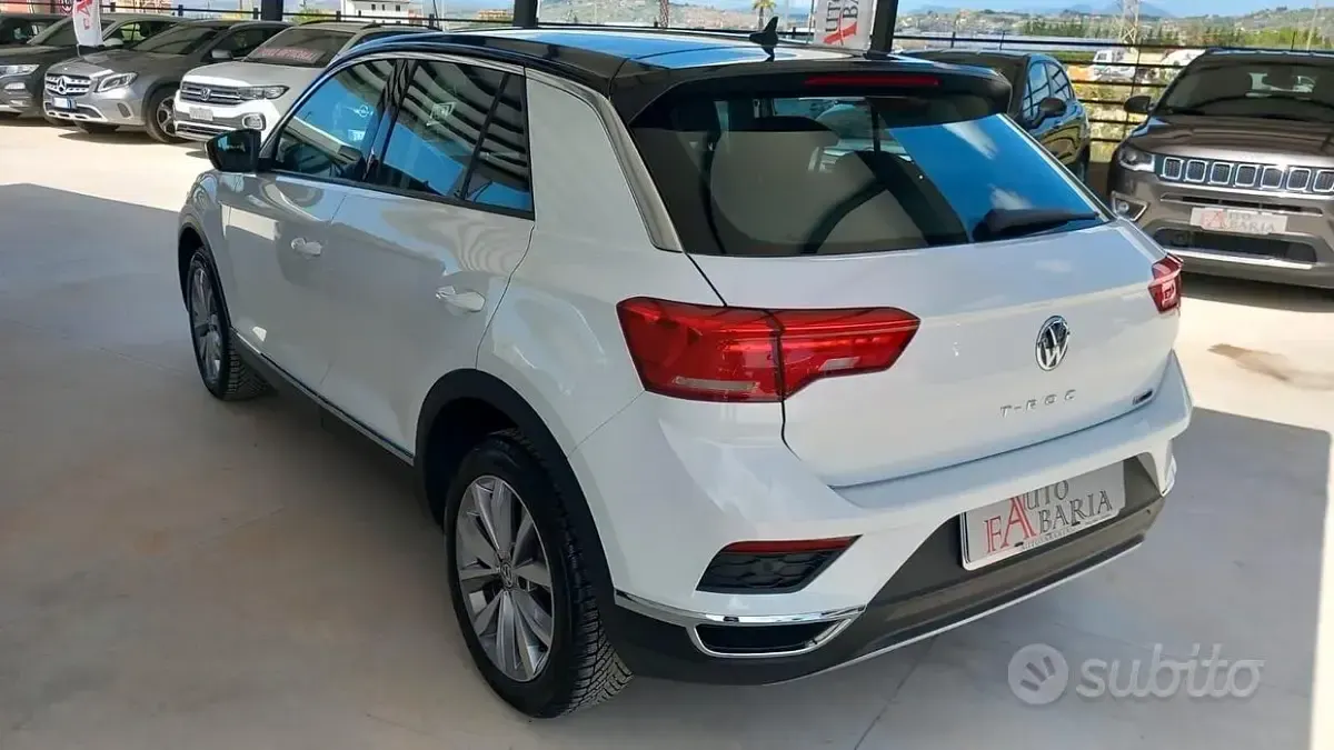 Usata VW T-Roc Advance 150 CV (110 kW) 2019 Bianco SUV