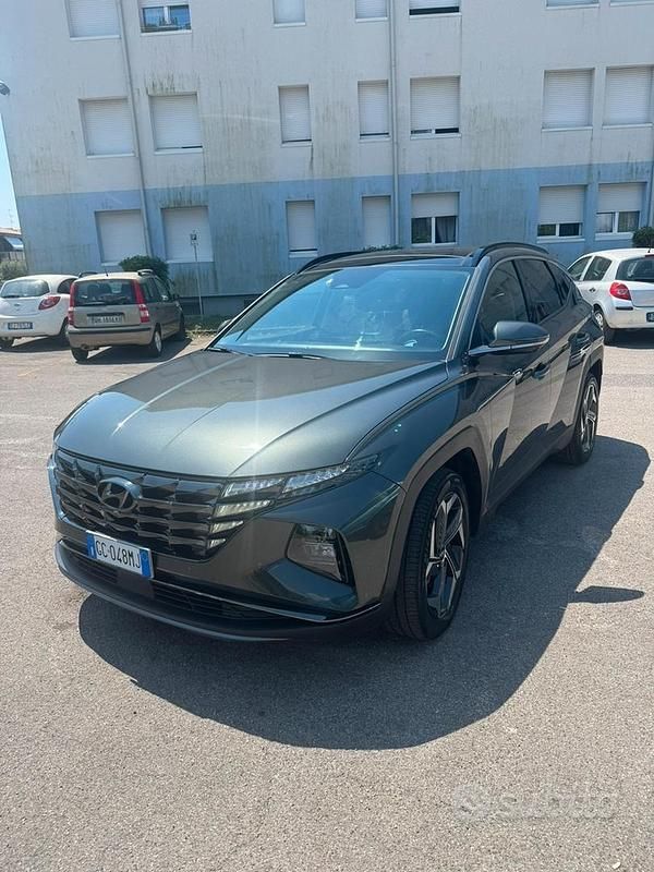 Usata Hyundai Tucson 180 CV (132 kW) 2021 Verde SUV