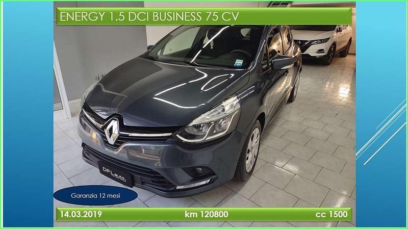 Blu/azzurro Usata 2019 Renault Clio IV Business Due volumi | 11.000 € (Buon prezzo) - Immagine 1/4