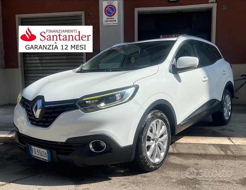 Usata Renault Kadjar Intens 110 CV (80 kW) 2016 Bianco SUV