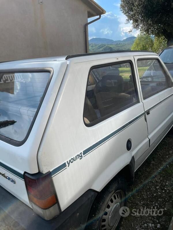 Usata Fiat Panda 34 CV (25 kW) 1989 Bianco Utilitaria