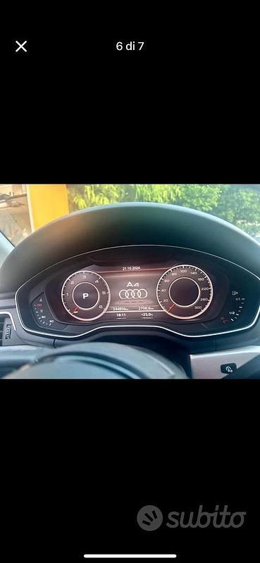 Usata Audi A4 190 CV (139 kW) 2018 Grigio Station wagon