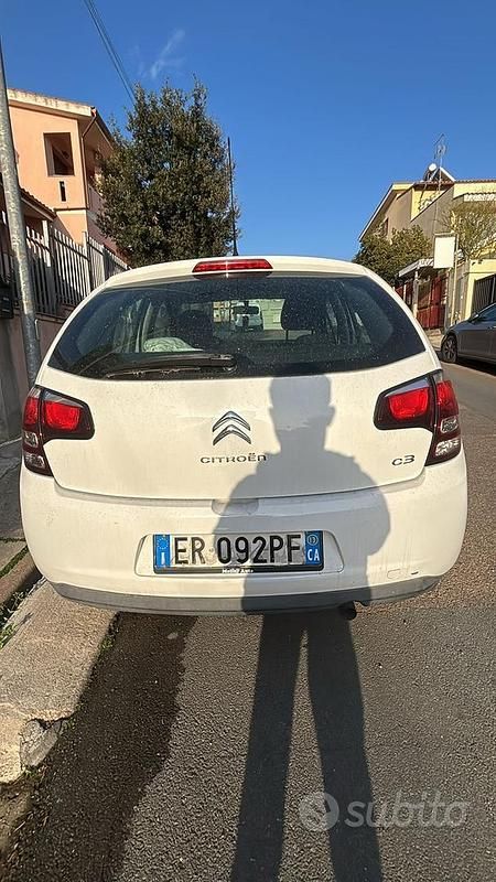 Usata Citroën C3 68 CV (50 kW) 2013 Bianco Berlina