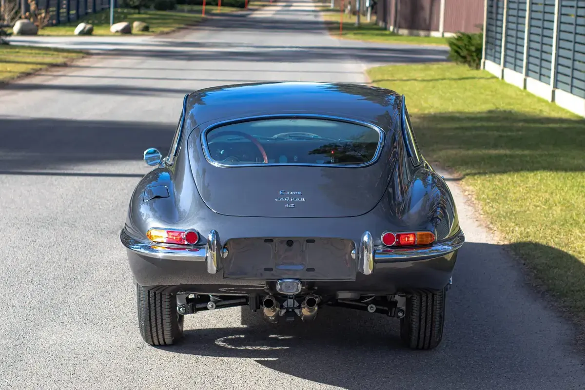 Usata Jaguar E-Type 269 CV (197 kW) 1966 Grigio Coupé