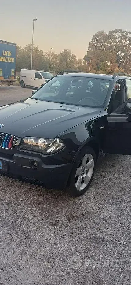 Usata BMW X3 150 CV (110 kW) 2005 Nero SUV