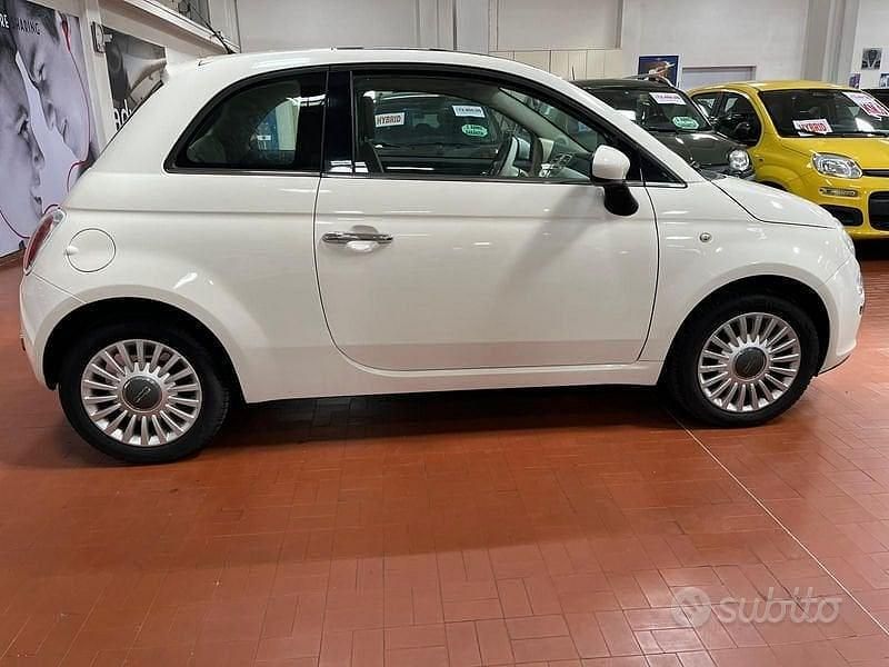 Usata Fiat 500 69 CV (50 kW) 2009 Bianco Cabrio