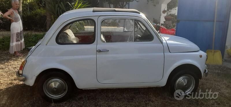 Usata Fiat 500 1970 Bianco Utilitaria