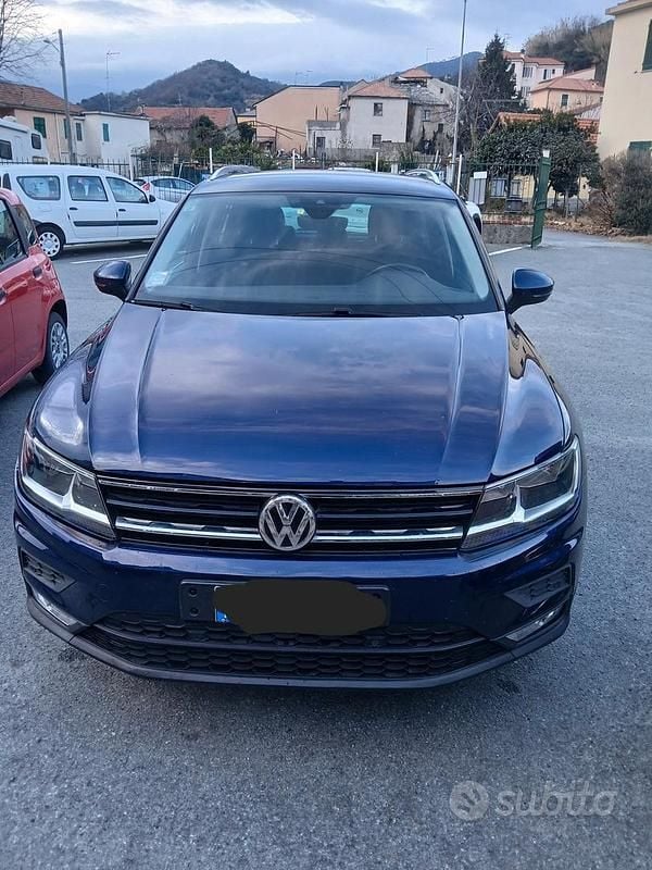 Usata VW Tiguan 150 CV (110 kW) 2017 Blu SUV