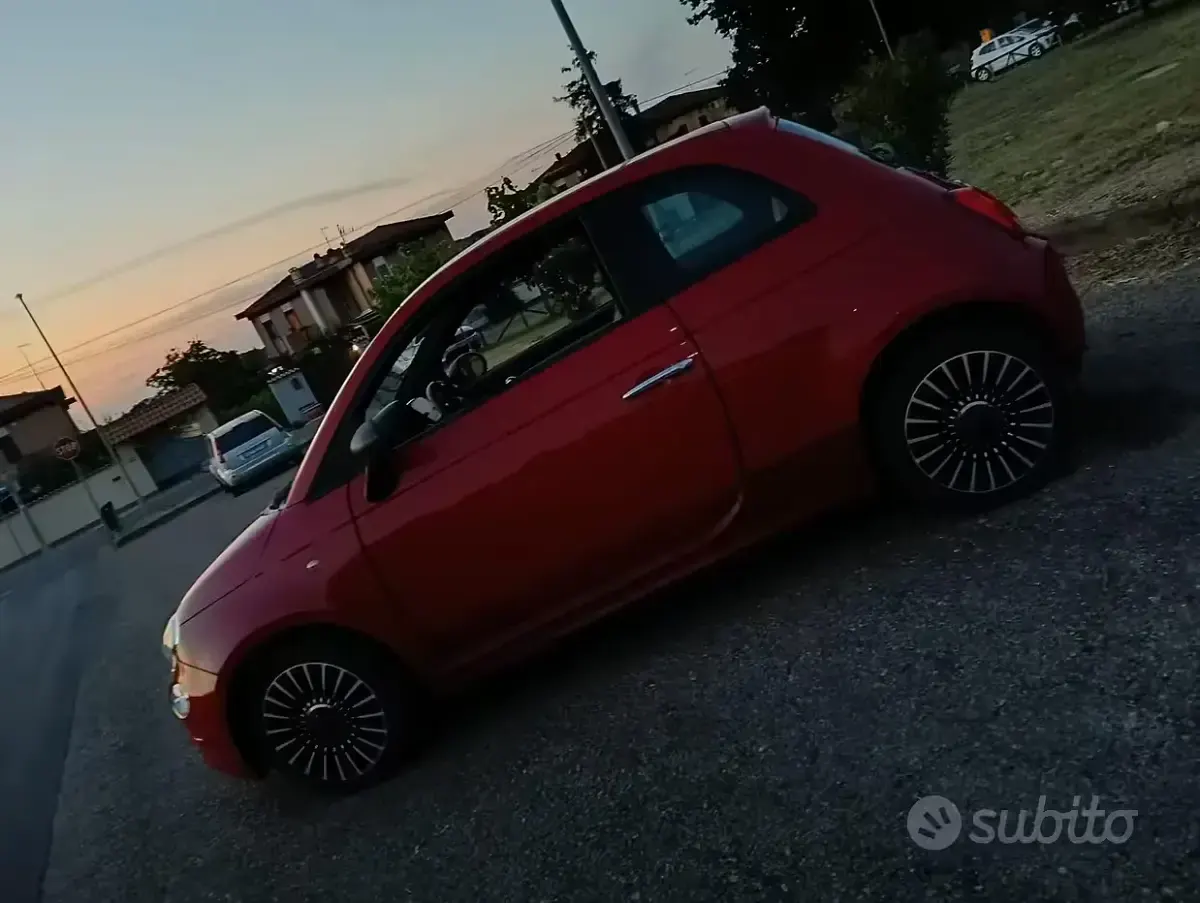 Usata Fiat 500 69 CV (50 kW) 2019 Rosso Berlina