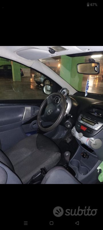Usata Toyota Aygo 2007 Grigio Utilitaria