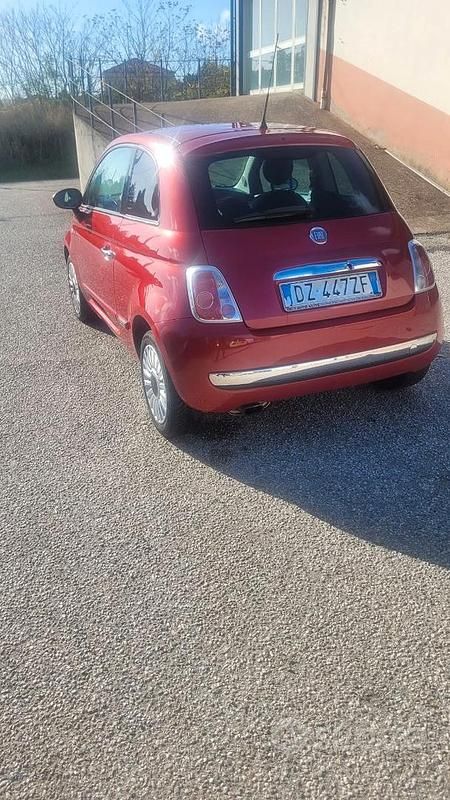 Usata Fiat 500 69 CV (50 kW) 2010 Rosso Utilitaria