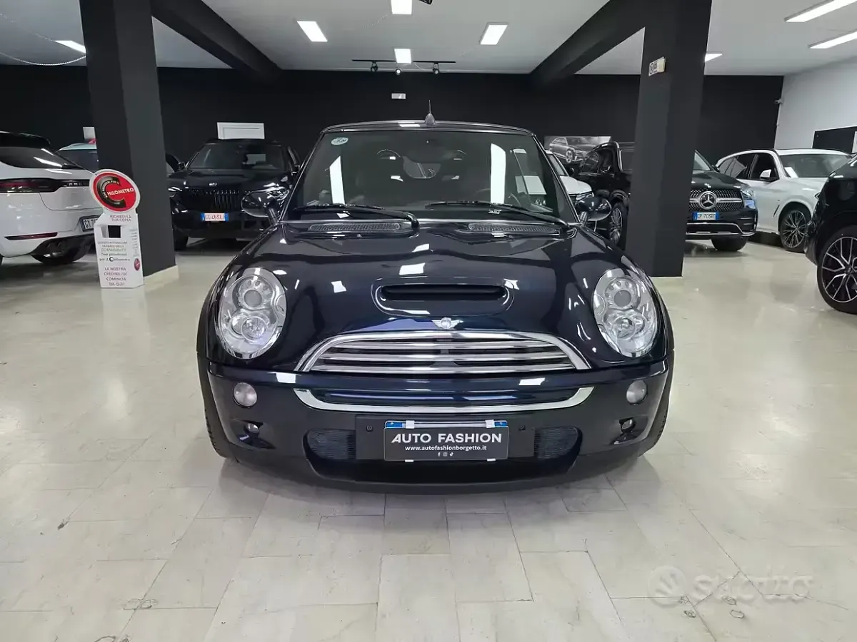Usata Mini Cooper S Cabriolet 170 CV (125 kW) 2005 Bluazzurro Cabrio