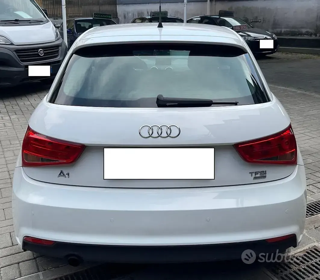 Usata Audi A1 95 CV (69 kW) 2016 Bianco Utilitaria