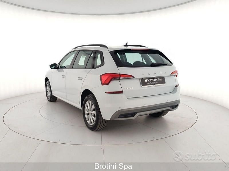 Usata Skoda Kamiq Ambition 90 CV (66 kW) 2022 Bianco SUV