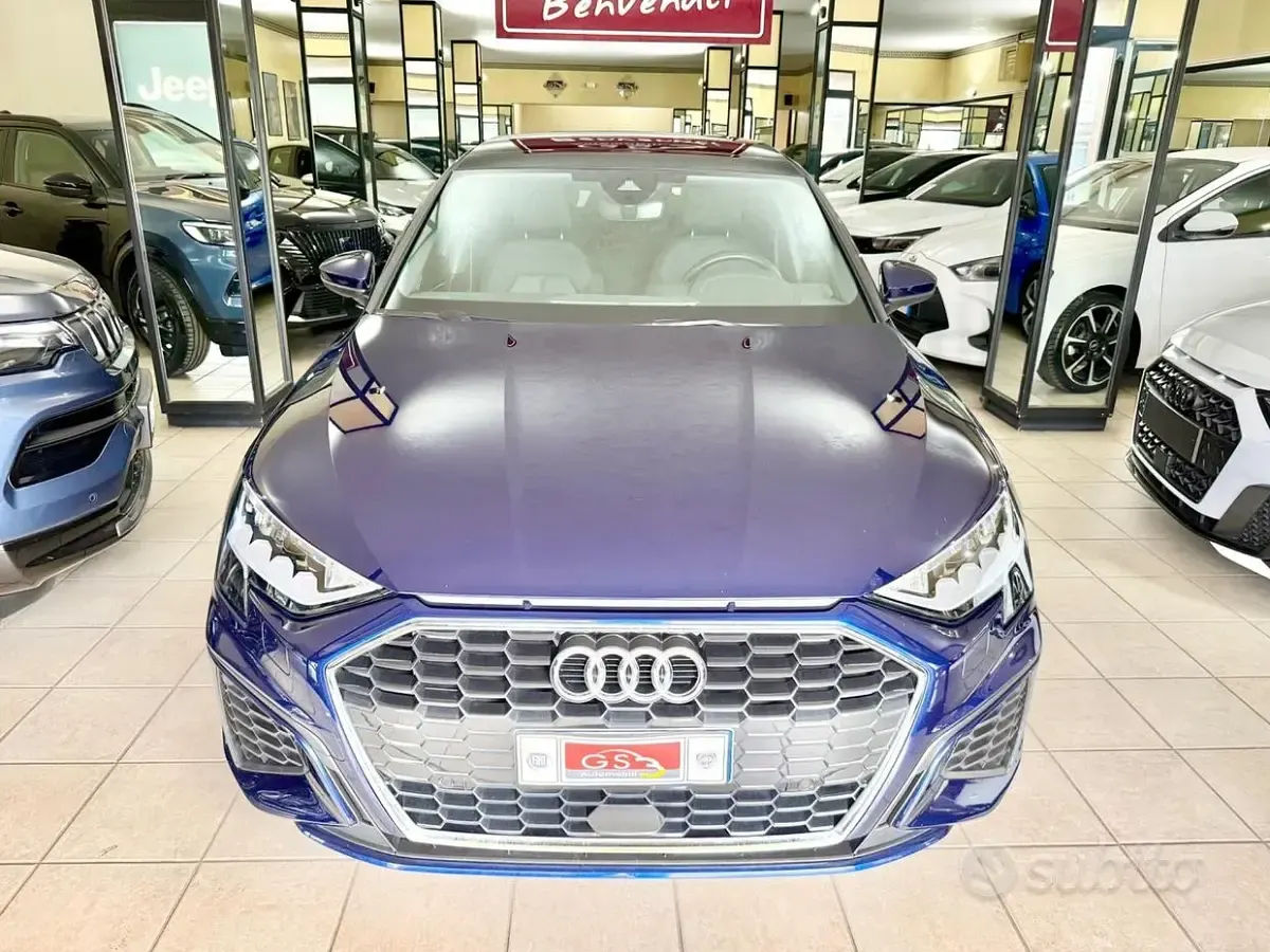Usata Audi A3 S-Line 116 CV (85 kW) 2022 Blu Berlina