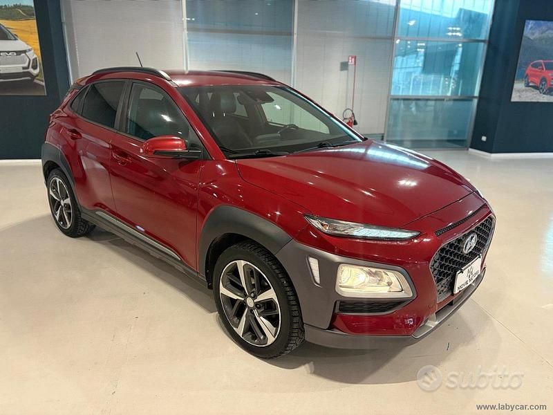 Usata Hyundai Kona Xpossible 116 CV (85 kW) 2018 Rosso SUV