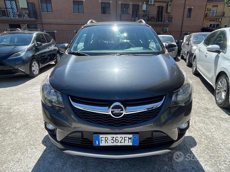 Usata Opel Karl Rocks 73 CV (53 kW) 2018 Grigio Utilitaria