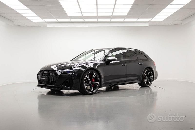 Nero mythos Usata 2022 Audi RS6 Station wagon | 83.600 € - Immagine 1/4