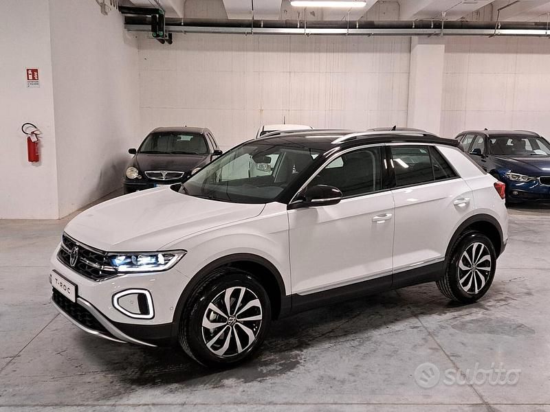 Usata VW T-Roc Style 116 CV (85 kW) 2024 Bianco SUV