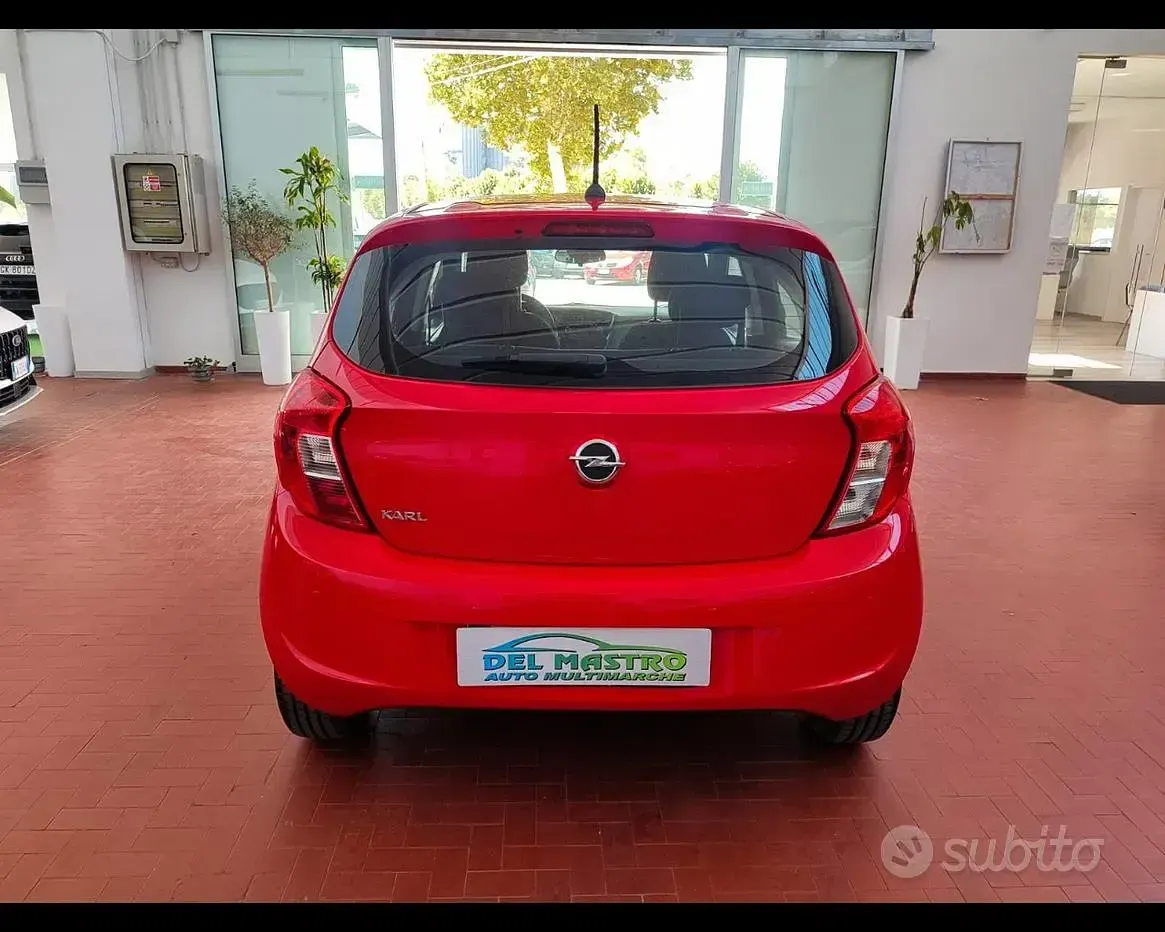 Usata Opel Karl 75 CV (55 kW) 2016 Rosso Utilitaria