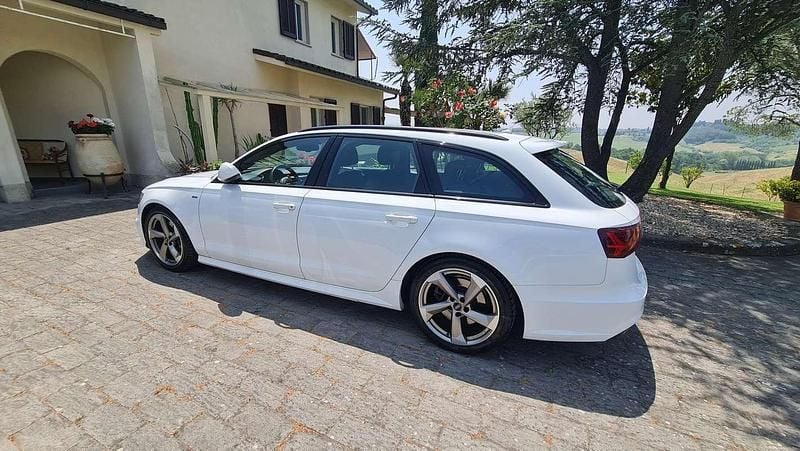 Usata Audi A6 Business Plus 272 CV (200 kW) 2017 Bianco Station wagon