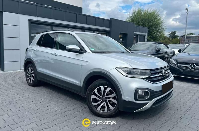 Usata VW T-Cross Advance 110 CV (80 kW) 2021 Argento SUV