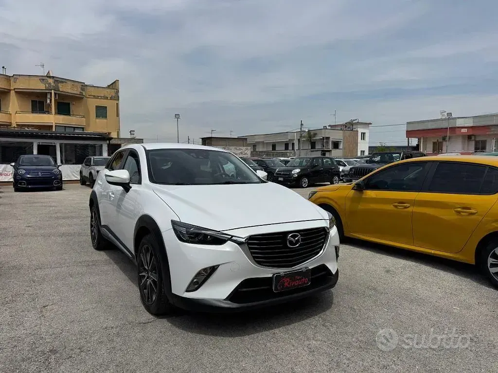 Usata Mazda CX-3 Evolve 105 CV (77 kW) 2015 Bianco SUV