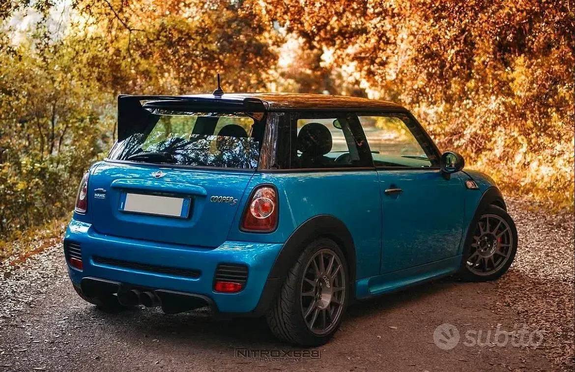 Usata Mini Cooper S 211 CV (155 kW) 2007 Blu Utilitaria
