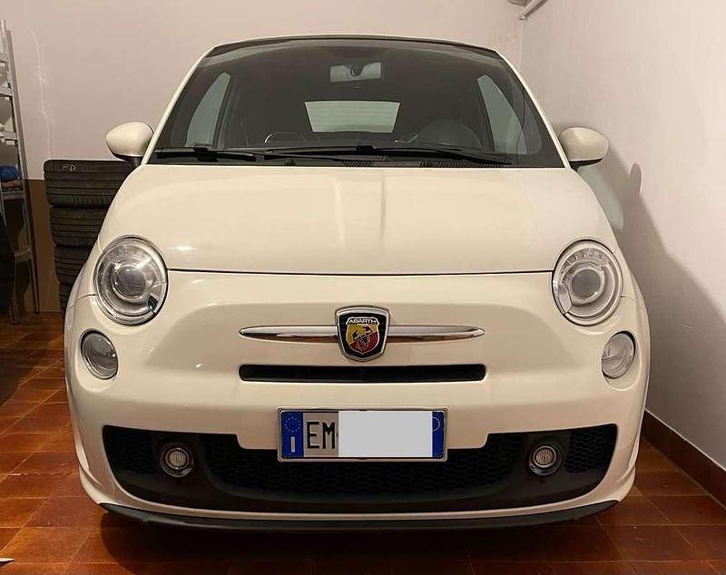 Usata Abarth 595C 140 CV (102 kW) 2012 Bianco Cabrio