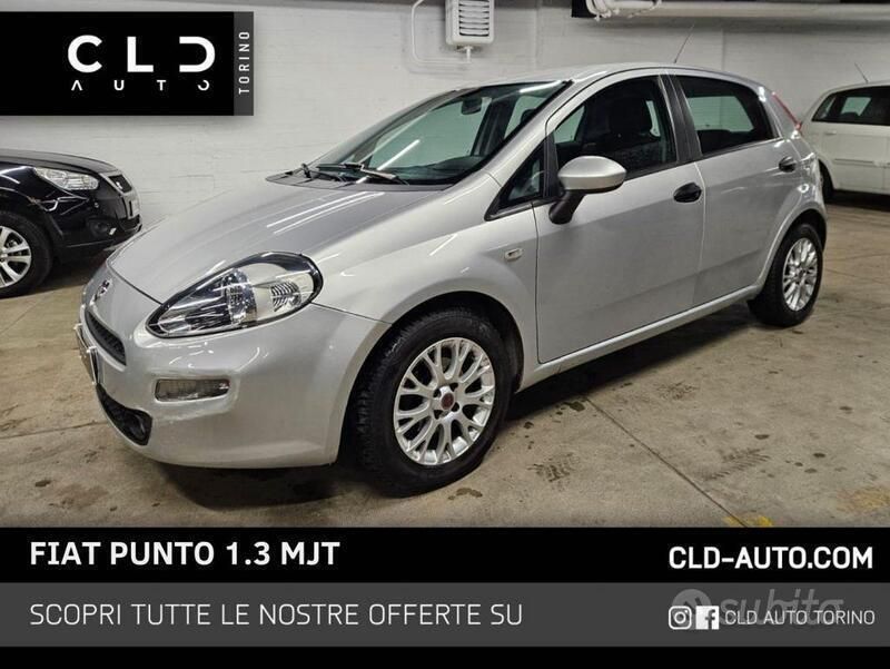 Usata Fiat Punto Street 85 CV (62 kW) 2014 Grigio Utilitaria