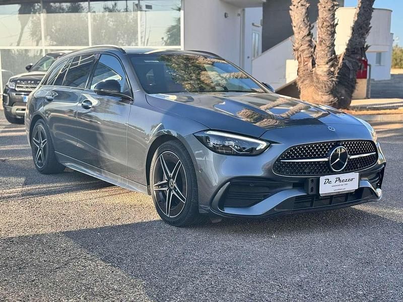 Grigio Usata 2022 Mercedes C200 Premium Plus Station wagon | 32.400 € (Buon prezzo) - Immagine 1/4