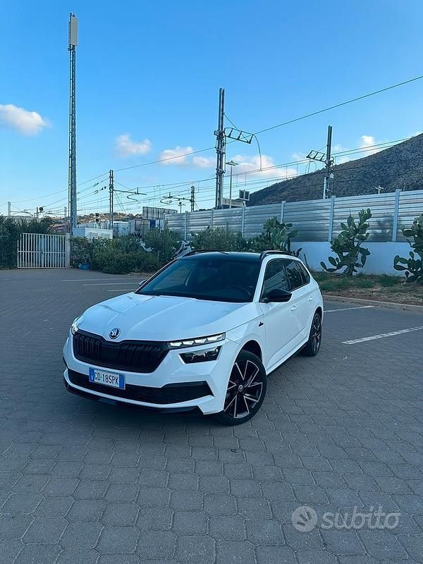Bianco Usata 2020 Skoda Kamiq SUV | 18.990 € - Immagine 1/4