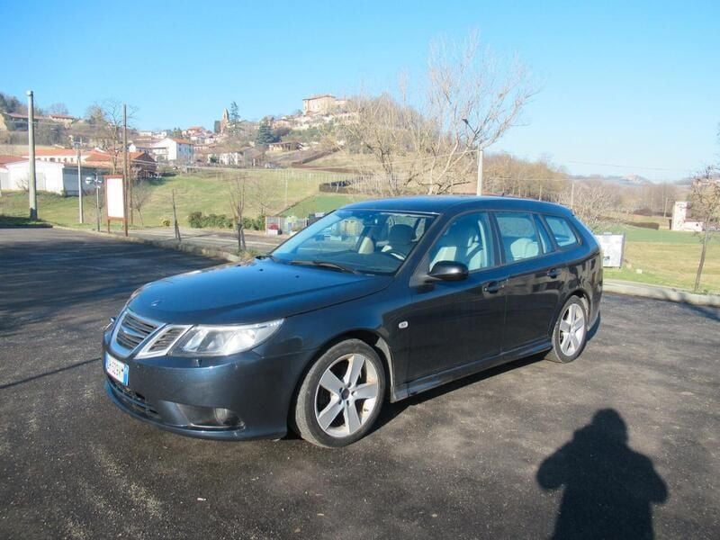 Usata Saab 9-3 Vector 149 CV (109 kW) 2009 Blu Station wagon