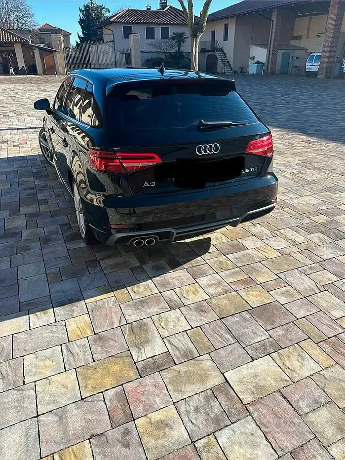 Usata Audi A3 Advanced 150 CV (110 kW) 2019 Nero Berlina