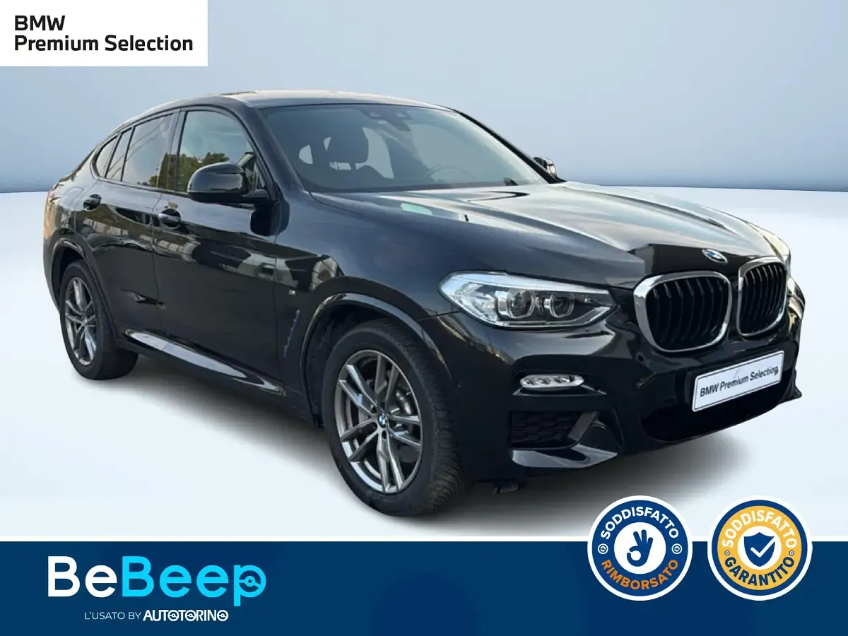 Usata BMW X4 M Sport 231 CV (169 kW) 2019 Nero metallizzato SUV