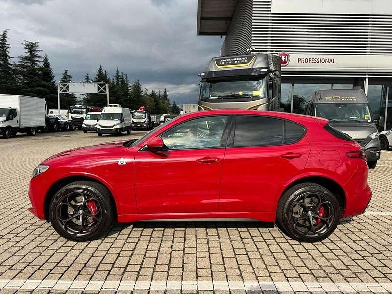 Usata Alfa Romeo Stelvio Quadrifoglio 510 CV (375 kW) 2019 Rosso SUV