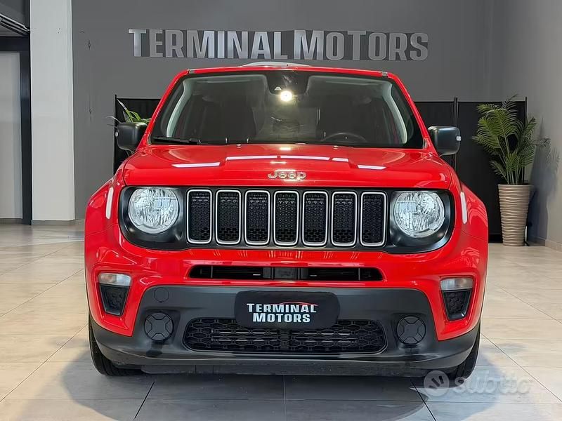 Usata Jeep Renegade Limited 130 CV (95 kW) 2022 Rosso SUV