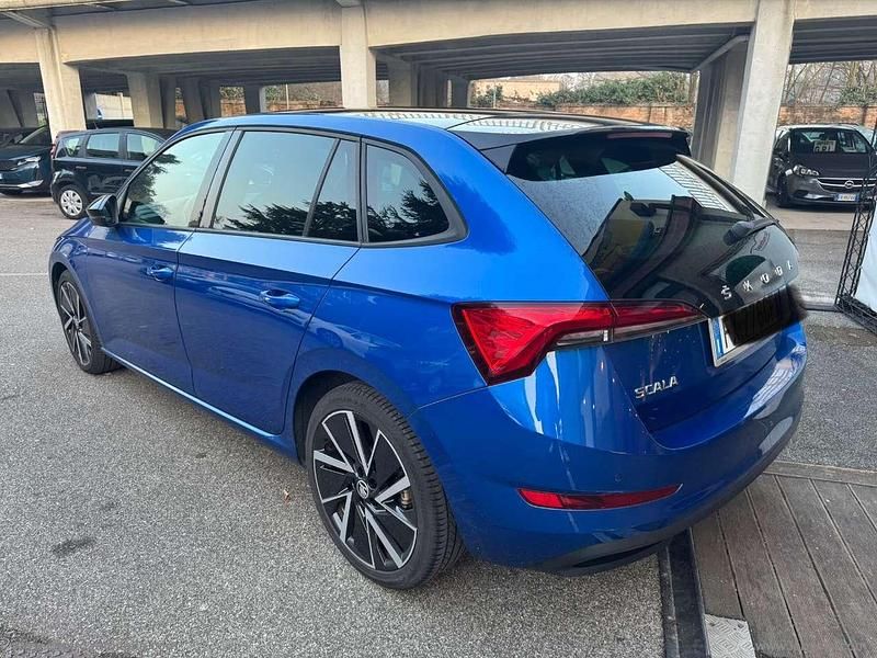 Usata Skoda Scala Sport 116 CV (85 kW) 2019 Blu/azzurro Utilitaria