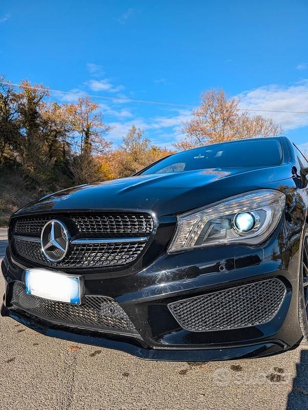Usata Mercedes CLA200 Premium 136 CV (100 kW) 2015 Nero Berlina