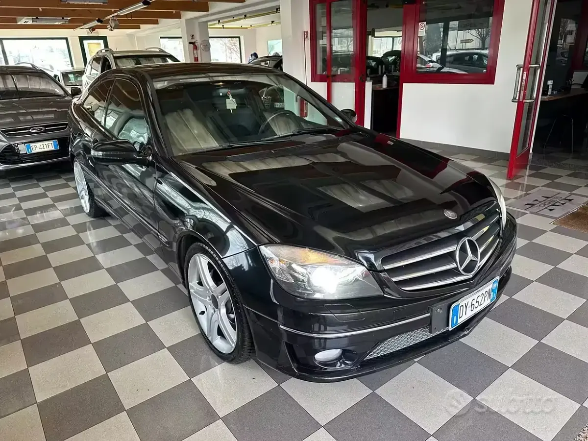 Usata Mercedes CLC220 150 CV (110 kW) 2010 Nero Coupé