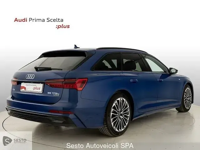 Usata Audi A6 S-Line 367 CV (269 kW) 2024 Blu Station wagon