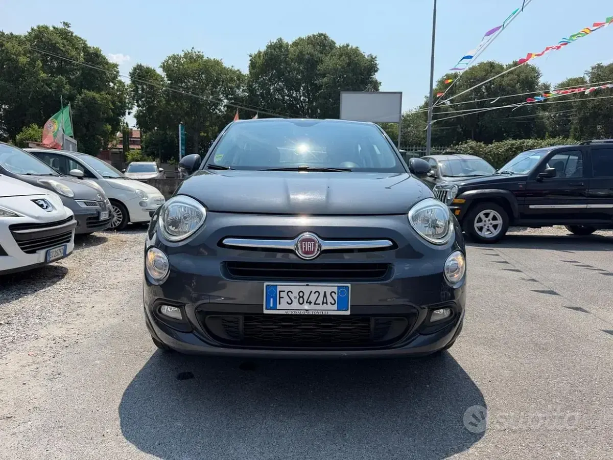 Usata Fiat 500X Lounge 120 CV (88 kW) 2018 Grigio SUV
