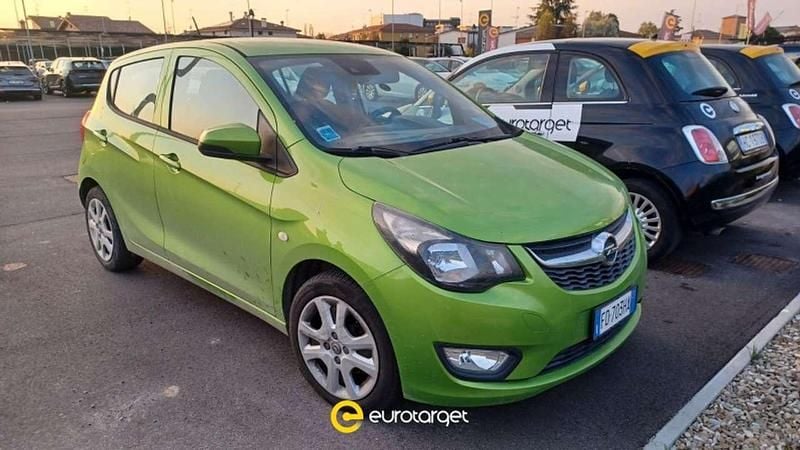Usata Opel Karl 75 CV (55 kW) 2016 Verde Utilitaria