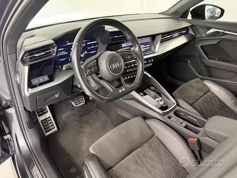 Usata Audi S3 Ambiente 310 CV (228 kW) 2021 Grigio Berlina