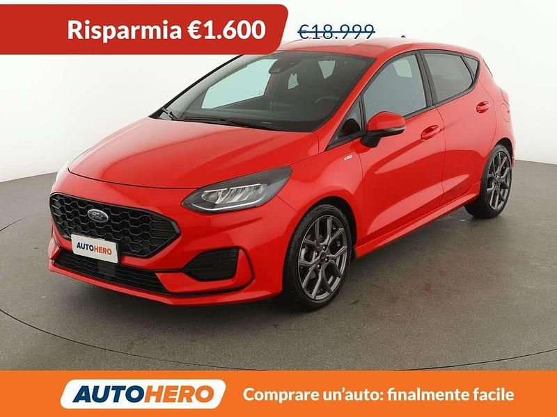 Usata Ford Fiesta ST-Line 125 CV (91 kW) 2023 Rosso Utilitaria
