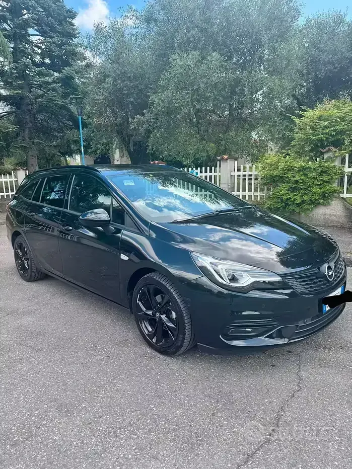 Brugt Opel Astra Sport 122 HK (89 kW) 2022 Sort Hatchback
