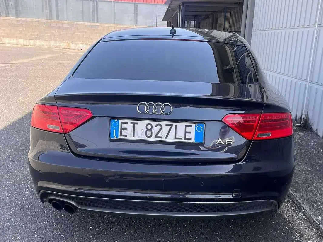 Usata Audi A5 Sportback 177 CV (130 kW) 2013 Blu/azzurro Utilitaria