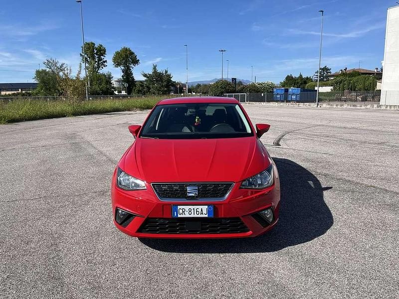 Usata Seat Ibiza Style 90 CV (66 kW) 2020 Rosso Berlina